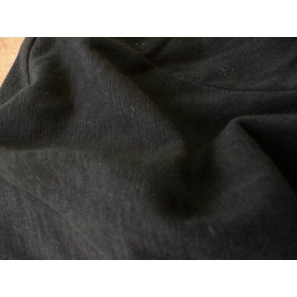J. Jill V-Neck cotton black folding long sleeve top Women size XL - Picture 5 of 6